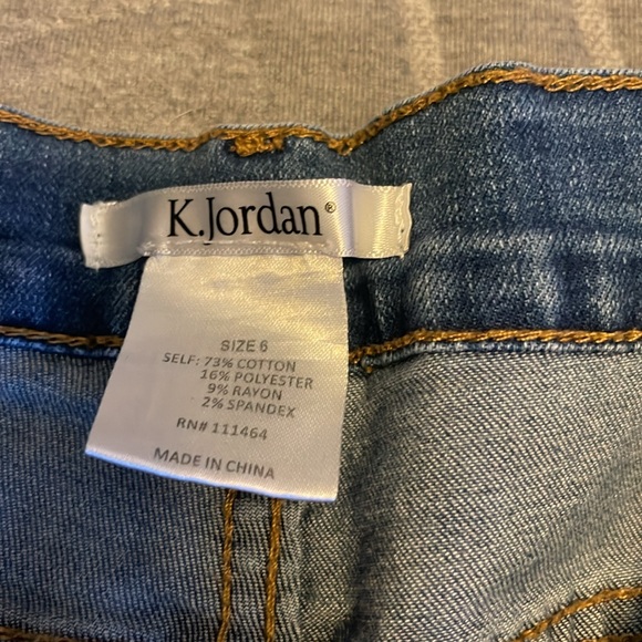 Women’s jeans skinny with tears size 6 kate Jordan - Picture 2 of 4